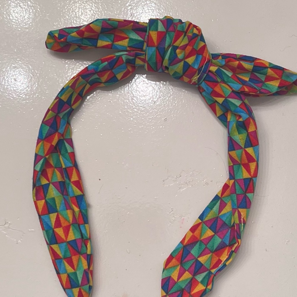 Disney confetti bow headband